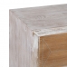 Nightstand COUNTRY Natural White Fir wood 50 x 35 x 55 cm MDF Wood