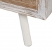 Noční stolek COUNTRY Přírodní Bílý Jedlové dřevo 50 x 35 x 55 cm Dřevo MDF
