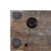 Väggmonterad rockhängare 45,5 x 7 x 15,5 cm Metall Trä