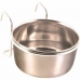 Matskål för husdjur Trixie Rostfritt stål 0,3 L Ø 9 cm