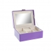 Jewelry box DKD Home Decor 23 x 17 x 10 cm Lilac Polyurethane MDF Wood