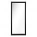 Nástěnné zrcadlo 36 x 4 x 80 cm Černý mangové dřevo