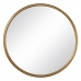 Nástěnné zrcadlo 51 x 2,5 x 51 cm Zlatá Kov