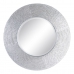 Wall mirror 87,6 x 6,6 x 87,6 cm Crystal White Polyurethane
