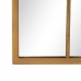 Настенное зеркало 65 x 2,5 x 110 cm Позолоченный Металл Окно