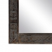 Stensko ogledalo 77 x 3 x 113 cm Les Rjava