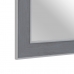 Oglindă de perete 66 x 2 x 86 cm Gri Lemn Alb