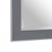 Nástěnné zrcadlo 56 x 2 x 126 cm Šedý Dřevo Bílý