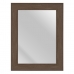 Stensko ogledalo 66 x 2 x 86 cm Les Rjava