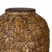 Vase 20,5 x 20,5 x 26,5 cm Keramik Brun