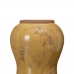 Vase 17,5 x 17,5 x 25 cm Keramikk Sennep