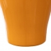 Vase 21,5 x 21,5 x 41 cm Keramikk Gul