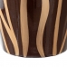 Vāze 20 x 20 x 58,5 cm Zebra Keramika Bronza Brūns