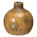 Vase 17,5 x 17,5 x 18 cm Céramique Moutarde