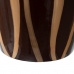 Vaza Zebra Keramika Zlat Rjava 18 x 18 x 48 cm
