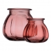 Váza Růžový Recyklované sklo 18 x 18 x 16 cm