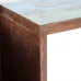 Psací stůl 140 x 35 x 77 cm Kov Dřevo