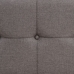 Lesena skrinja 82 x 42 x 44 cm Sintetična Tkanina Kovina