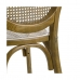 Spisebordsstol 45 x 42 x 94 cm Natur Træ Spanskrør