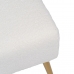 atzveltnes krēsls 66 x 65 x 72 cm Sintētiska Auduma Metāls Balts