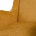 Πολυθρόνα 70 x 82 x 88 cm Συνθετικό Ύφασμα Ξύλο Μουστάρδα