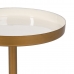 Postranný stolík Zlatá Biela Železo 30 x 30 x 44 cm