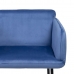 atzveltnes krēsls Sintētiska Auduma Zils Metāls