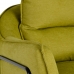 Armchair 76,5 x 70 x 74 cm Synthetic Fabric Metal Green
