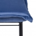 Tumba, istepadi Sünteetiline Kangas Sinine Metall 40 x 40 x 35 cm