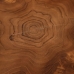 Stolik Naturalny Czarny drewno tekowe 60 x 60 x 50 cm