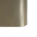 Sidobord 50,5 x 50,5 x 51 cm Glas Svart Gyllene Metall
