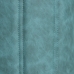 Poef Donkerblauw Synthetisch Leer 38 x 38 x 42 cm DMF