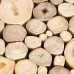 Masa laterală Natural lemn de tec 50 x 50 x 55 cm