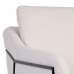 atzveltnes krēsls 69 x 80 x 79 cm Sintētiska Auduma Bēšs Metāls