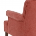 atzveltnes krēsls 77 x 64 x 88 cm Sintētiska Auduma Koks Tumši Sarkans
