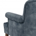 Armchair 77 x 64 x 88 cm Synthetic Fabric Wood Light Blue