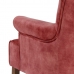 Fotel 77 x 64 x 88 cm Tkanina syntetyczna Drewno Ciemnoczerwony