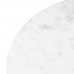 Sivupöytä 41,5 x 41,5 x 66 cm Kullattu Valkoinen Marmori Rauta