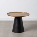 Table d'appoint 59 x 59 x 46 cm Noir Doré Aluminium