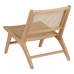 Armchair Natural Wood Rattan 60,5 x 73,5 x 72,5 cm