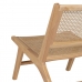 Armchair Natural Wood Rattan 60,5 x 73,5 x 72,5 cm