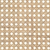 Karosszék Természetes Fa Rattan 60,5 x 73,5 x 72,5 cm