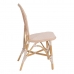 Dining Chair 47 x 54 x 93 cm Natural Beige Rattan