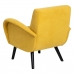 Кресло 72 x 71 x 81 cm Синтетическая ткань Деревянный Жёлтый