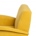Πολυθρόνα 72 x 71 x 81 cm Συνθετικό Ύφασμα Ξύλο Κίτρινο