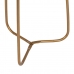 Stolik Złoty Drewno Brązowy Żelazo 38 x 38 x 66 cm