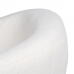 Πολυθρόνα 75 x 70 x 74 cm Συνθετικό Ύφασμα Μέταλλο Λευκό