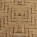Hocker Holz Naturfaser 100 x 45 x 40 cm