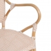 Jedálenská stolička 57 x 62 x 90 cm Prírodná Béžová Ratan