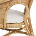 Fotel 57 x 58 x 80 cm Naturalny Rattan